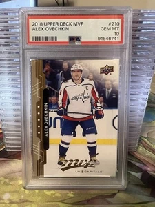 Psa 10 2018-19 Upper Deck MVP - High Series Alex Ovechkin #210 Pop 4 - Picture 1 of 2