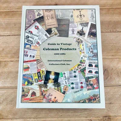 Новое руководство по винтажным продуктам Coleman 1900-1983 коллекционная книга фонарей - Изображение 1 из 3