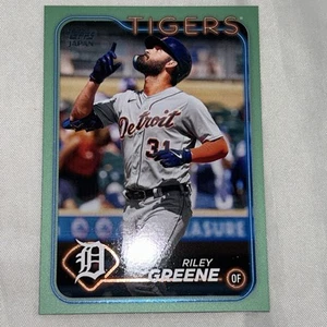 Riley Greene #175 Topps MLB 2024 Japan Edition Green Parallel 61/75 Baseball - Bild 1 von 4