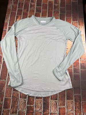 Camisa Columbia Sportswear PFG 100 % poliéster para mujer manga larga M azul claro Foto 1 de 4