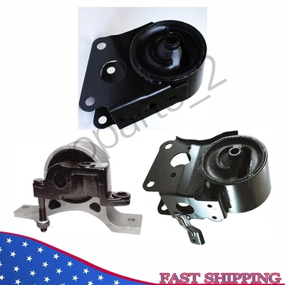 发动机马达和变速器安装 3 件 02-09 适用于日产 Altima Maxima Quest Murano 3.5L — 第 1/4 张图片