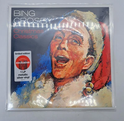 (SEALED)  Bing Crosby "Christmas Classics"  Ltd Edition Silver Vinyl LP - Image 1 of 4