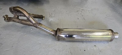 原始设备制造商 铃木 SV650 1999 - 2002 MUFFLER 14305-19F11-H01 状况良好 — 第 1/4 张图片