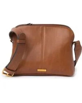 Rachel Zoe X2805 Hazelnut Faux Leather Grainy Crossbody Bag - Image 1 of 4