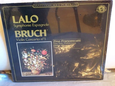 Lalo Symphonie Espagnole  Bruch Con. Franscescatti Portrait Remaster SEALED! - Image 1 of 2