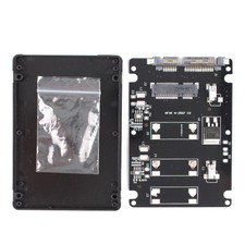 New Mini pcie mSATA SSD to 2.5" SATA3 adapter card with case