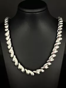 SCHMUCKJAGD COLLIER PALLADINIERT - Bild 1 von 4