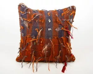 Pillow Case Jute Rug Kilim Handmade Indian Vintage Throw Cushion Cover 20x20" - Picture 1 of 6