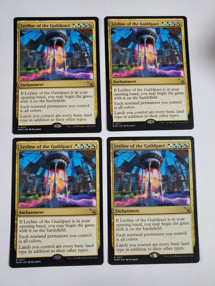 4x Leyline of the Guildpact - Murders at Karlov Manor - Near Mint - MTG - Image 1 of 1