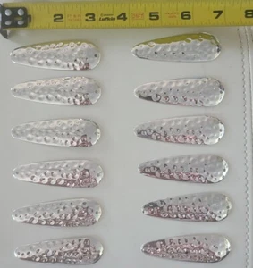 Lot of 12 Trolling Spoons 3" - Walleye - Salmon - Trout FREE SHIPPING - Picture 1 of 2