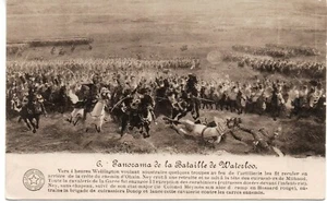 ml 51 - PANORAMA DER SCHLACHT VON WATERLOO - Postkarte nicht VG - FP - Bild 1 von 1