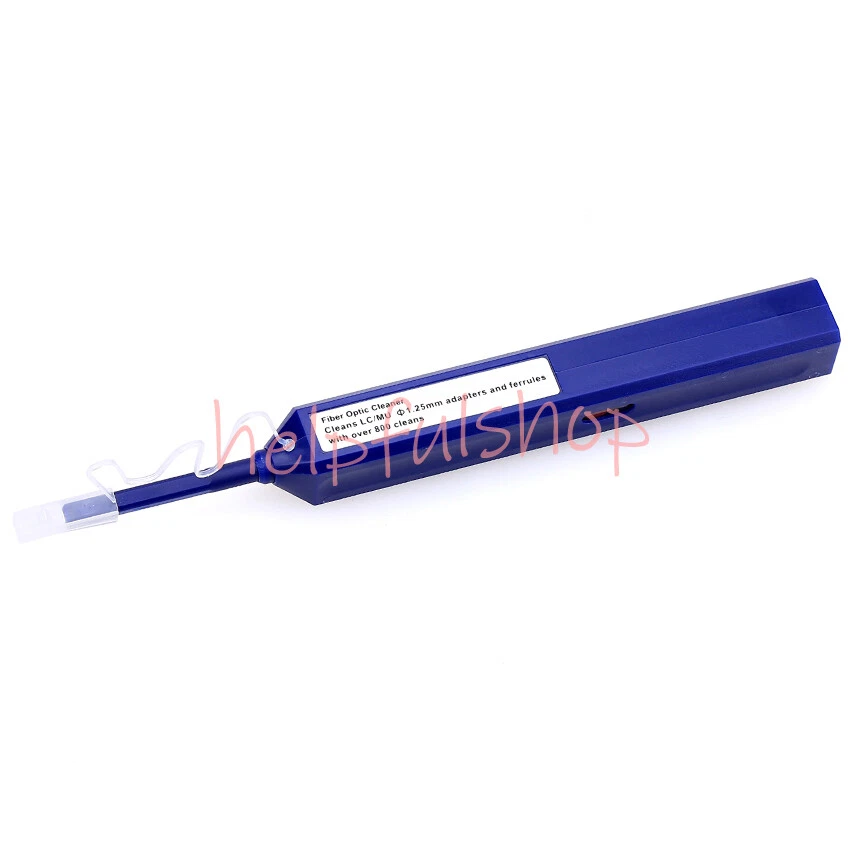 NEW 1.25mm One-Click Cleaner Fiber Optic Cleaning Pen For LC/MU connectors - Image 1 of 1