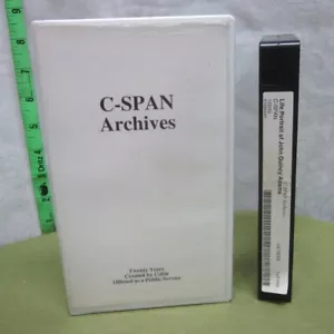 C-SPAN documentary Life Portrait of John Quincy Adams 1999 history Declaration - Picture 1 of 2