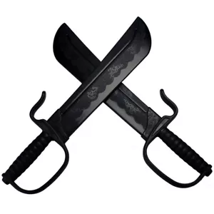 Wing Tsun Messer aus Polypropylen 2er Set für das Training Schmetterlingsmesser - Bild 1 von 3