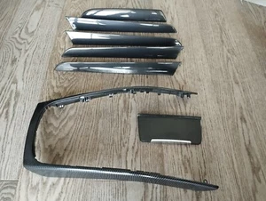 AUDI A4 S4 RS4 B8 B8.5 Carbon Fiber Interior DIPPED Trim Set 08-16 LHD - Picture 1 of 12