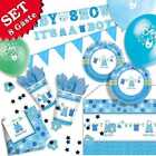 Partyset Babyparty/Babyshower Its a Boy, fr 8 Gste 45- teilig