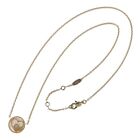 Christian Dior Rose Des Vents 18K Yellow Gold Diamond Heart Pendant Necklace Box