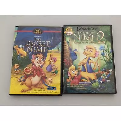 The Secret of NIMH 1 & 2: Timmy to the Rescue (DVD Set/Both Lot) Foto 1 de 4