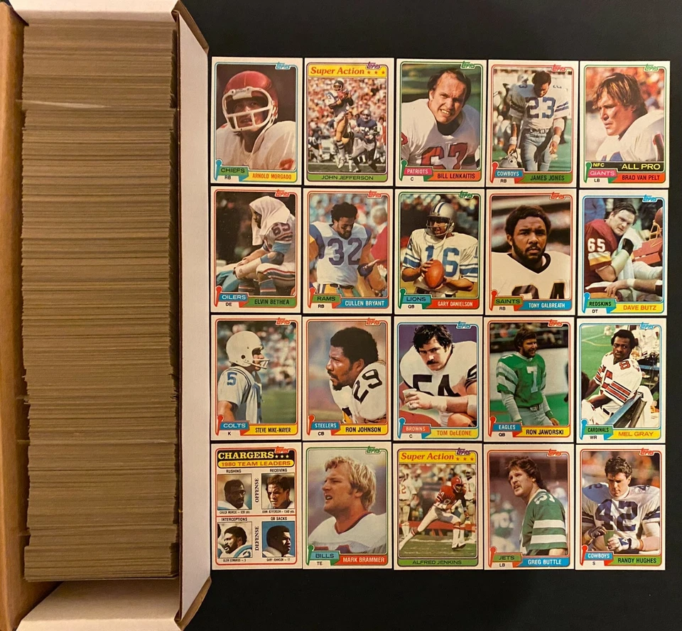 1981 Topps - Football Cards - #266 - #528 - Complete Your Set - You U Pick - Image 1 of 1