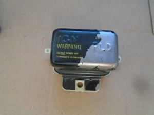 MOPAR NOS 2098300 SUPER RARE 69 YELLOW LETTER VOLTAGE REGULATOR CHARGER R/T - Picture 1 of 2