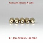 Powerful Gas Brazing Torch 5Pcs Nozzle Oxygen Propane Acetylene For Heating