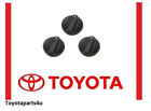 Toyota Tundra 2000-2006 A/C Heater Knob Set of 3 Genuine OEM 55905-0C010 