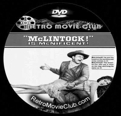 McLintock! (1963) Comedy, Romance, Western John Wayne Movie DVD - Image 1 of 4