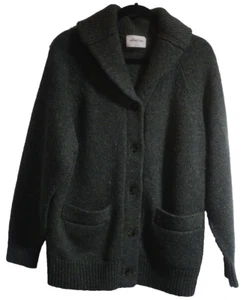 Wilfred Free Damen Größe S Strickjacke Pullover Grobstrick Taschen Wolle Grün - Bild 1 von 12