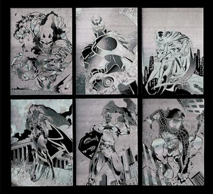 HOLOPIX Chase Set (6) 1996 Amalgam Comics Fleer Skybox - Imagen 1 de 1