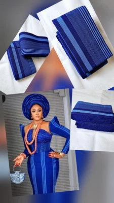 Aso Oke Sold By  bundle.  - Image 1 of 4