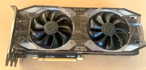 EVGA NVIDIA GeForce RTX 2070 Grafikkarte, 08G-P4-2173-KB - Bild 1 von 8