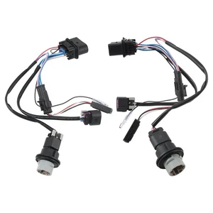 2* Headlight Lamp Wiring Harness Adapter For Dodge Ram 1500 2500 3500 2013-2018 - Picture 1 of 12