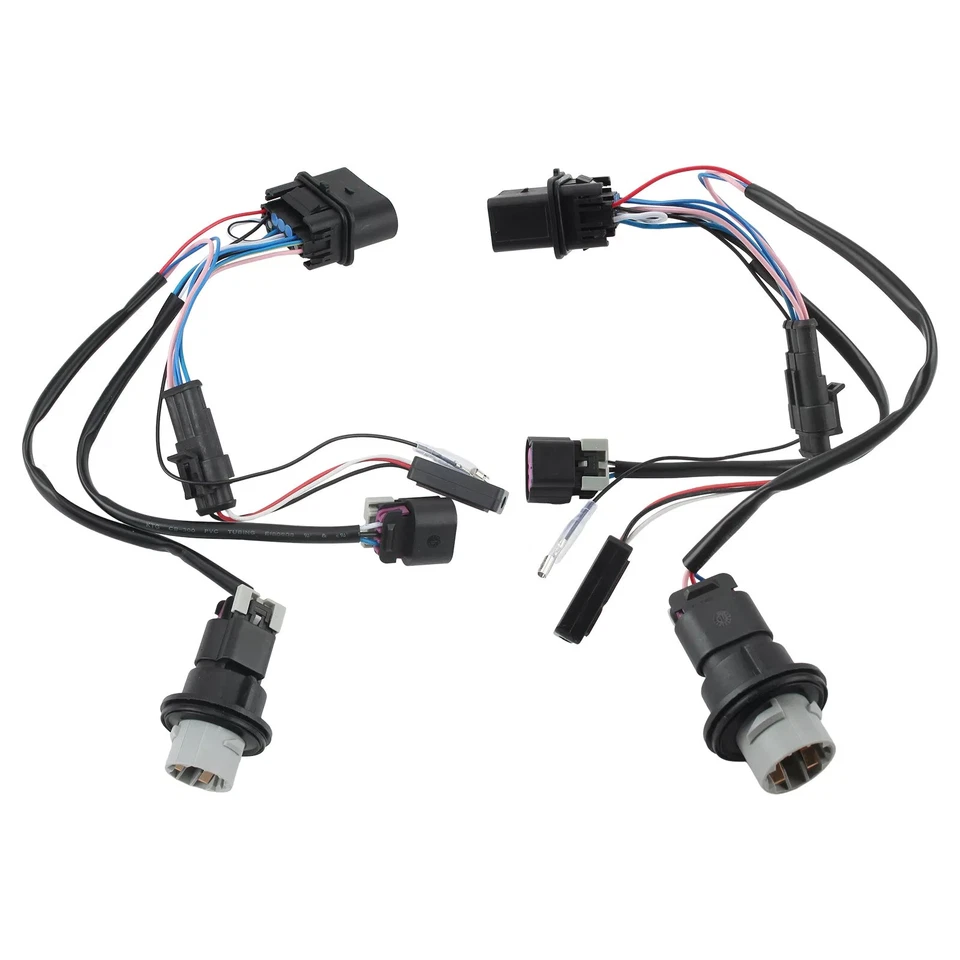 2* Headlight Lamp Wiring Harness Adapter For Dodge Ram 1500 2500 3500 2013-2018 - Image 1 of 4