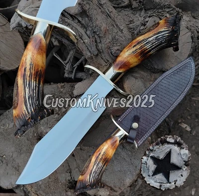 Aldo Raine Bowie Knife Inglorious Basterds Replica Bowie Knife,Ww2 Replica Knife - Image 1 of 4