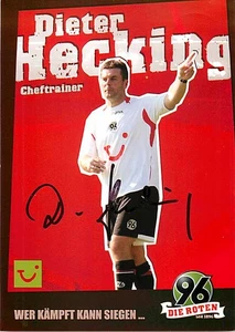 Peter Hecking Original Autogrammkarte Hannover 96 - ca.11cm x 15cm - Bild 1 von 2