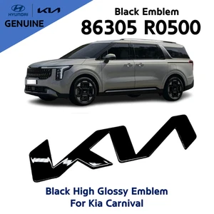 OEM Front Rear Lettering Black High Glossy Emblem for Kia Carnival 2025- - Imagen 1 de 11