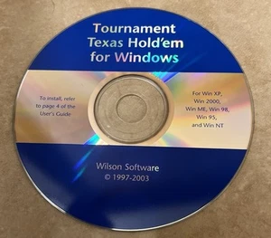 Turbo Texas Hold'Em PC CD Only learn championship professional poker game No Key - Picture 1 of 1