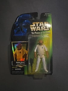 Kenner Star Wars Admiral Ackbar With Comlink Wrist Blaster Action Figure 1997 - Picture 1 of 4