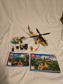LEGO CITY: Jungle Cargo Helicopter (60158) - With instructions - 100% Complete