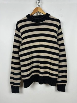 Men's RRL Ralph Lauren Striped Cotton Sweater Size L - Image 1 of 4