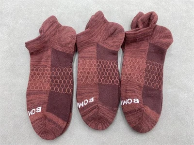 Bombas Honeycomb Solid Women's Midweight Ankle Sock Size Medium 3 pairs - Image 1 of 3