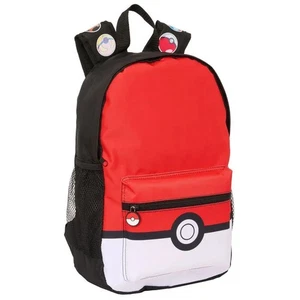 Zaino Scuola Pokémon Pokéball 40 cm - Borsa Ufficiale con Licenza Safta - Foto 1 di 3