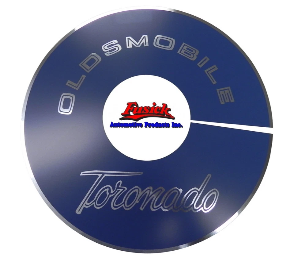 1966-1967 Oldsmobile Toronado Aluminum Air Cleaner Top Plate - Изображение 1 из 2