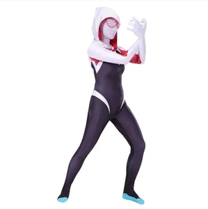 Spider Gwen Costume 4t (100) New In Plastic - Picture 1 of 6