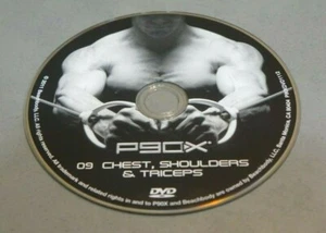 P90X Chest, Shoulders & Triceps Replacement Disc 09 DVD Extreme Home Fitness - Picture 1 of 1