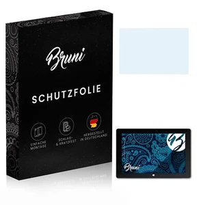 Bruni 2x Folie für Trekstor SurfTab Wintron 10.1 Volks-Tablet Schutzfolie - Bild 1 von 8