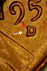 1959-D/D/D LINCOLN MEMORIAL CENT - RPM-5 - ANACS MS 63 RB - FREE SHIPPING! - Picture 1 of 3