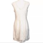 Joie White Lace V Neck Dress Size XS