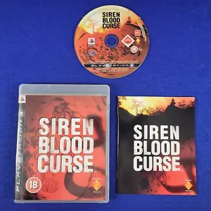 ps3 SIREN BLOOD CURSE Game (Works On US Consoles) REGION FREE PAL UK Version - Picture 1 of 5