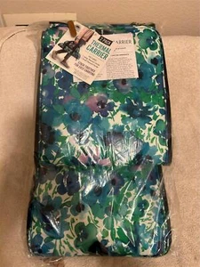 2 PACK THERMAL CASSEROLE CARRIERS 13 X 11 X 4 AND 20 X 11 X 4 FLORAL NEW - Picture 1 of 3
